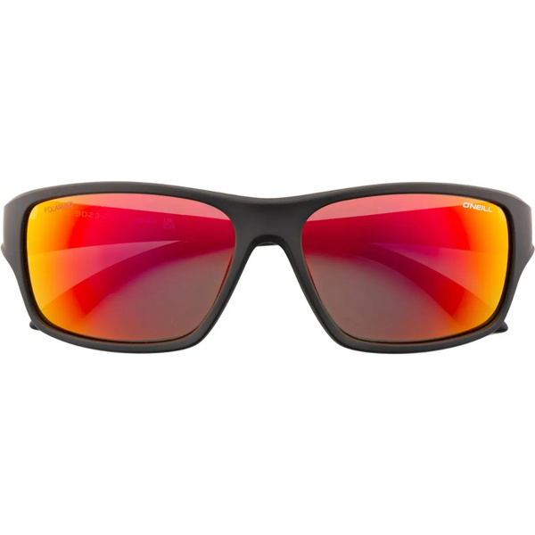 2026 O'Neill Mens Sunglasses 9023 ONS-9023-2.0-104P - Matte Black / Red